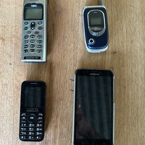 Rare Nex digital talk and other phones.